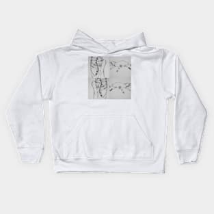 dancer tattoos Kids Hoodie